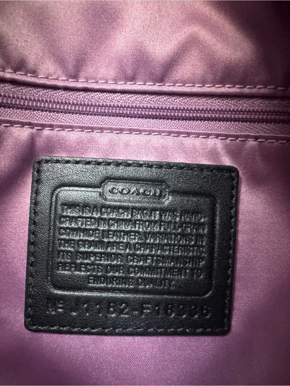 Vintage Coach Laura Signature Large Tote Bag